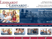 Tablet Screenshot of lehnardt.com
